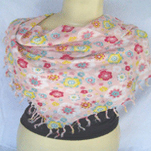 Écharpe oblongue de luxe en viscose jacquard pashmina, élégante, douce, légère, de créateur, pour femme, premium, stylée, hiver - Product Image 3