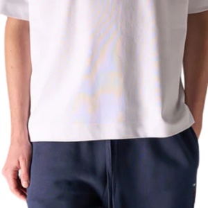 Camiseta Oversize de Algodón para Hombre con Logo Minimalista en el Pecho, Estilo Urbano, Manga Corta, Casual, a la Moda, Venta al por Mayor OEM - Product Image 5