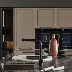 JY Project Customized High End European Style <b>Kitchen</b> Cabinet Shaker Melamine Modular RTA Cabinets Luxury High Quality Furniture - Product Image 4