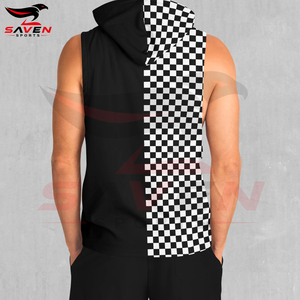 Nouvelle Arrivée – Sweat à Capuche Sans Manches pour Homme, Qualité Premium, Couleurs Blanc et Noir, Tendance Actuelle, Meilleur Prix - Product Image 3