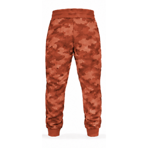 Rust Orange <b>Camo</b> Tracksuit Unisex Hooded <b>Jacket</b> Jogger Pants Set Custom Camouflage Casual Streetwear Sports Training Outfit - Product Image 4