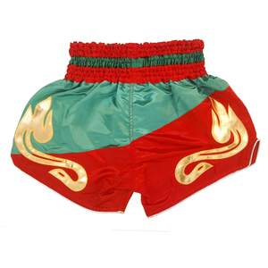 Pantalones Cortos de Muay Thai Personalizados, Pantalones Cortos de Satén para Entrenamiento Ligero, Ropa Deportiva Unisex OEM - Product Image 2