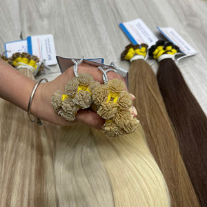 Nouveaux produits Cheveux humains vietnamiens Mini Flat Tip Qualité très supérieure Personnalisable Toutes les couleurs Prix de gros SDD - Product Image 6