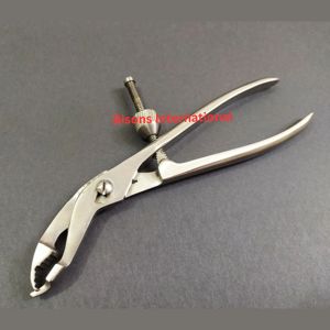 Pinzas Ortopédicas para Sujeción Ósea BISONS, 6 Pulgadas, Autocentrantes, con Bloqueo Rápido, Pinza de Reducción Ósea, Instrumento Quirúrgico - Product Image 6