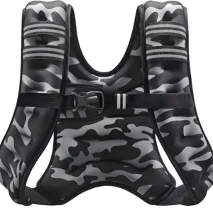 Gilet lesté réglable Velo Core Advanced pour l'entraînement de force et le CrossFit, fabriqué en nylon durable, améliore la puissance et l'endurance musculaire - Product Image 1