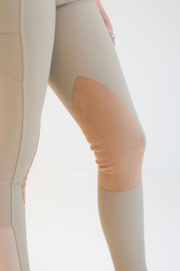 Pantalon d'équitation en velours pour femme, hiver, antidérapant, avec poches double face et taille haute élastique, respirant - Product Image 6