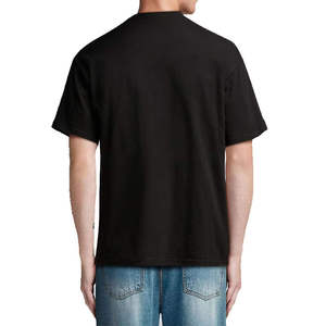 เสื้อยืดคอกลมแขนสั้นลายสก็อตผู้ชาย ผ้าโพลีเอสเตอร์ 100% พิมพ์ลายโลโก้ด้วยรีดร้อนแบบกำหนดเอง ผ้าถักสไตล์ฮิปฮอป - Product Image 3