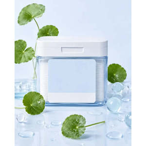 KOSMONEXT Daily Calming <b>Organic</b> Cotton Face <b>Pads</b>-Soft Square Skin Care Treatment - Product Image 3