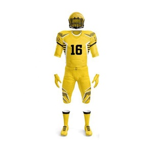 Conjunto de Uniforme de Fútbol Americano de Moda, Transpirable, de Secado Rápido, Mangas Cortas, OEM, Venta al por Mayor, MOQ Bajo, Impresión Personalizada - Product Image 6