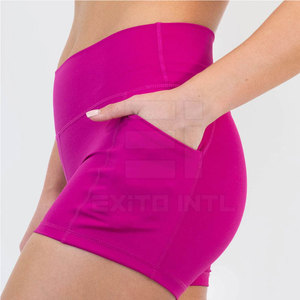 Women Breathable Eco-Friendly Compression Workout Yoga Shorts <b>Tummy</b> <b>Control</b> High Waist Booty Lifting Gym Leggings Seamless - Product Image 5