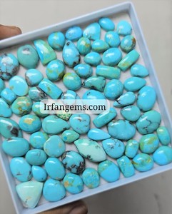 Lot de cabochons petits en turquoise Kingsman 100% naturelle, prix de gros, pierres pour la fabrication de bijoux en turquoise Kingsman, lot de turquoise Kingsman - Product Image 3