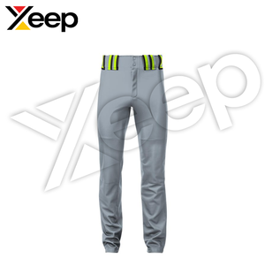 Pantalon de baseball en polyester personnalisé pour homme XEEP XC-BBU-31, imprimé par transfert thermique, manches courtes, respirant, coupe athlétique performante - Product Image 1
