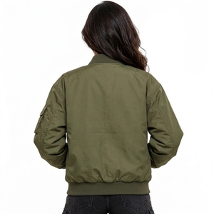 Blouson Bomber Matelassé Professionnel pour Femme 2026 – Respirant, Toutes Tailles Disponibles, Vente Directe Usine, Coton, Rivets, Service OEM - Product Image 3