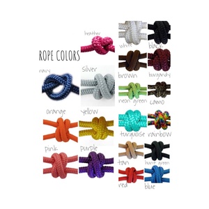 Cabestro de cuerda estilo australiano con diseño trenzado de 4 nudos, equipo ecuestre de gran venta - Product Image 5
