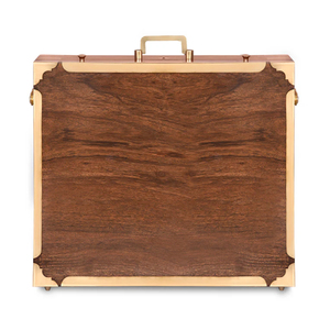 Estuche para delantal de masón maestro negro de piel sintética, maletín de alta calidad hecho a medida para delantales masónicos provinciales MM WM - Product Image 3