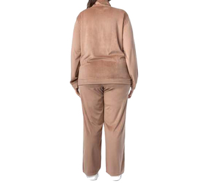 Conjunto Deportivo de Pantalones y Sudadera con Capucha de Primera Calidad para Mujer, Diseño 2 en 1, Transpirable, Ligero, con Cierre, Color Sólido, 2026 - Product Image 3