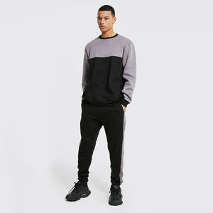 Ensemble de survêtement de style streetwear pour hommes, tenue d'entraînement élégante pour le jogging, l'entraînement et l'usage quotidien, ensemble confortable - Product Image 5