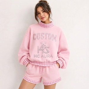 Sudadera de Forro Polar Sostenible de Primera Calidad para Mujer, Cuello Alto, Personalizable, Estilo Urbano, Nueva Llegada, Opción de Logotipo - Product Image 1