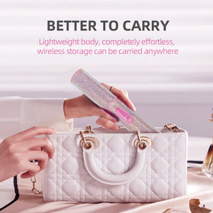 2025ポータブルワイヤレスType-C汎用オリジナルヘアストレートダイヤモンドクイックサロンウェットクールセラミックLED電気1年 - Product Image 6