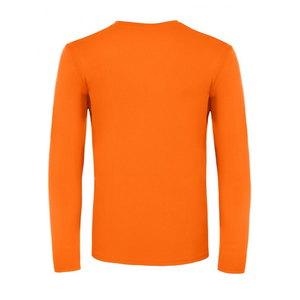 T-shirts à manches longues pour hommes personnalisés de haute qualité, 180 g/m², 100 % coton, col rond, écologiques, imprimés en sérigraphie, décontractés - Product Image 3