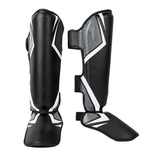 Soccer Shin Guards Football Leg Guard Hard Shell Impact Resistant <b>Padding</b> Adjustable Strap Calf Protection For <b>Game</b> Practice - Product Image 3