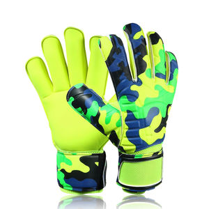 Gants de gardien de but en cuir respirant de haute qualité, personnalisables avec logo, protection UV, prix raisonnable, pour le football - Product Image 6