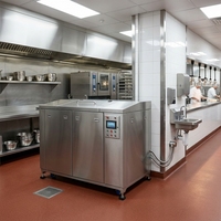 Pengolah Sampah Cair Eco Smart 5 HP Stainless Steel untuk Penggunaan Restoran Hotel Katering Penanganan Sampah Dapur Skala Besar