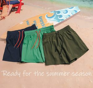 Shorts de bain pour homme, séchage rapide, entrejambe de 5 pouces, avec doublure de compression et poche zippée - Product Image 5