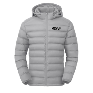 High Quality gary Color Customized Puffer <b>Jacket</b> Unisex Breathable Windproof Casual Wear Men Puffer <b>Jacket</b> For Winter <b>jacket</b> - Product Image 1