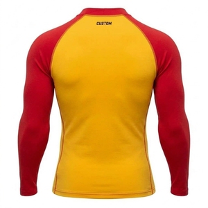 T-shirt de compression personnalisé pour hommes, rashguard à manches longues pour adultes, MMA - Product Image 2