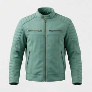 Chaqueta de Motociclista de Cuero Genuino para Hombre de la Mejor Calidad, Nueva Colección de Invierno, Chaquetas de Motocicleta con Protecciones Desmontables Personalizadas - Product Image 1