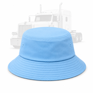 Custom Bucket <b>Hat</b> 100% Cotton Fishing <b>Hat</b> OEM Logo Embroidered Sun <b>Hat</b> Wholesale Unisex Outdoor Bucket <b>Cap</b> - Product Image 2