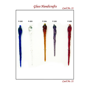 Colorful Handmade <b>Glass</b> <b>Wine</b> Mixer Hanging <b>Charms</b> Jewelry Making Earring Parts Christmas Party Craft Decoration Wholesale Price - Product Image 1