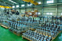 Válvula de Bola API KS JIS DIN SCPH2 para Cuerpo de Válvula Industrial de Acero Fundido 20K-25A, Asiento SCPH2 BALL SSC13, Válvulas de Bola con Brida RTFE (KS)
