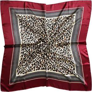 Pañuelo de Cabeza para Mujer con Diseño Floral Elegante 2026, Pañuelos de Seda y Satén, Pañuelos Modernos Personalizados - Product Image 5