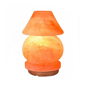 Lampe en cristal de sel de l'Himalaya artisanale, lumière LED USB, lumière minérale, lampe de table en pierre naturelle écologique pour la décoration intérieure - Product Image 3