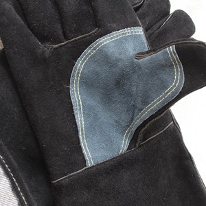 Gants de travail de sécurité longs en cuir de vachette de 14 pouces pour soudeurs - Product Image 6