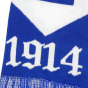 Écharpe Phi Beta Sigma bleu roi et blanc avec lettres grecques tricotées, vêtement de fraternité 1914, écharpe élégante et chaude pour l'hiver - Product Image 6