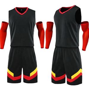 Vente en gros de maillots de basket-ball personnalisés sans manches, taille plus, pour adultes, ensemble uniforme, vêtements de sport réversibles, 100% polyester respirant - Product Image 1