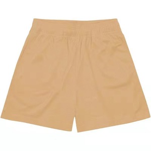 <b>Men</b> Solid Color Cotton Swim <b>Trunk</b> Regular Fit Woven Breathable Shorts Red - Product Image 5