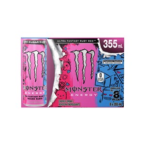 Bebida Energética de Primera Calidad, Monster Ultra Fantasy Ruby Red, Fórmula de Liberación Suave de Energía - Product Image 6
