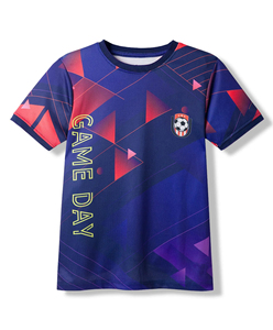 Uniforme de Fútbol Sublimado Personalizado Unisex, Ropa Deportiva para Equipos de Fútbol Infantil, Conjunto de Camisetas y Pantalones Cortos para Niños - Product Image 3