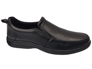 Mocassins pour hommes Dlords Gad Penny à bout fermé, chaussures de bureau et de carrière à enfiler, avec coussin d'air, semelle intermédiaire EVA antidérapante et confortable, doublure en peluche - Product Image 1