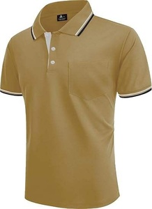 Camiseta de Golf Transpirable para Hombre, Diseño Personalizado con Logotipo Impreso por Sublimación, 100% Poliéster, Tallas Grandes, Manga Corta, Tejido de Punto - Product Image 3