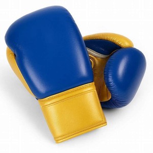 Guantes de Boxeo Personalizados en Oferta, 100% Cuero Genuino, Guantes de Competición con Logotipo Personalizado y Disponibles en Todos los Tamaños - Product Image 1