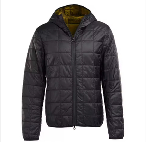 Windproof Hooded Men's Puffer Jacket-Eco-Friendly Lightweight Water-Resistant Knitted Solid Zipper Closure Streetwear <b>Coat</b> for - Product Image 2