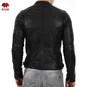แจ็คเก็ตหนังผ้าเนื้อนุ่มสบาย ซิปปิดแบบสั่งทำพิเศษ ดีไซน์โดย Ryan Pro Gear พร้อมโลโก้สั่งทำ เป็นมิตรต่อสิ่งแวดล้อม - Product Image 2