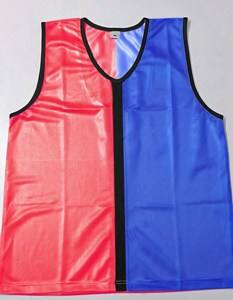 Chaleco Deportivo TSFI de Malla Bicolor, Cómodo, para Adultos, sin Mangas, para Entrenamiento, Práctica, Running, Fútbol, Baloncesto y Otros Deportes - Product Image 3
