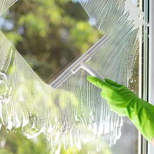 Juego de 2 Cuchillas de Repuesto de Silicona de 41 Pulgadas para Escobillas de Goma, para Puertas de Vidrio, Puertas de Ducha y Ventanas - Product Image 5