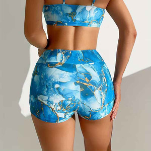 Shorts Deportivos de Verano para Mujer, de Alta Calidad, Sublimados, para Correr, Gimnasio, Yoga, Estampados, Corte Regular, Transpirables, de Secado Rápido - Product Image 3